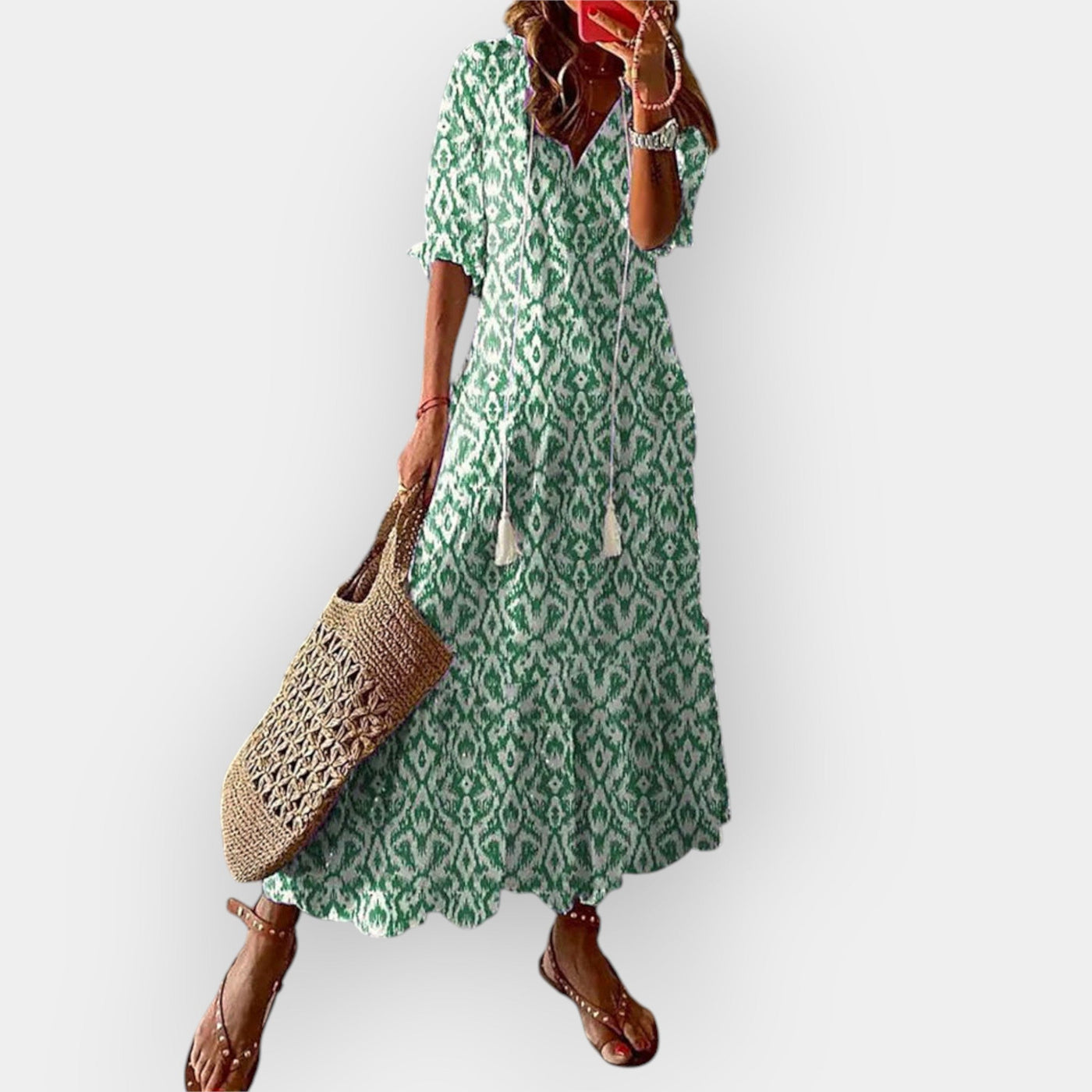 ליאורה™ | שמלת מקסי בוהו