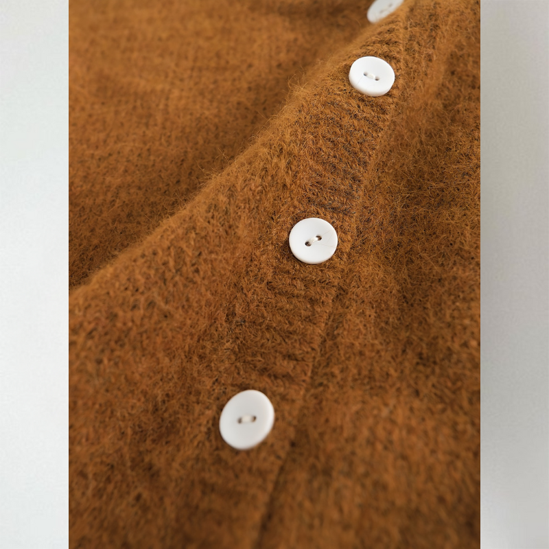 ויולט™ | קרדיגן נוח וסרוג