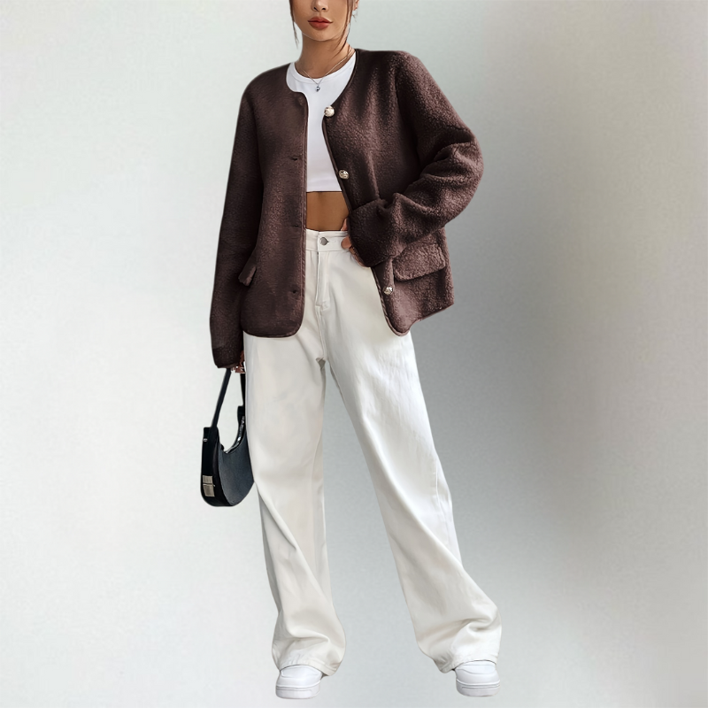 נורה™ | קרדיגן נשי משוחרר