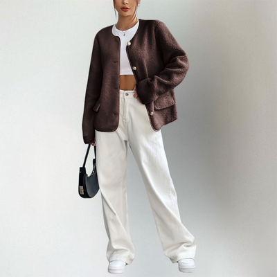 נורה™ | קרדיגן נשי משוחרר