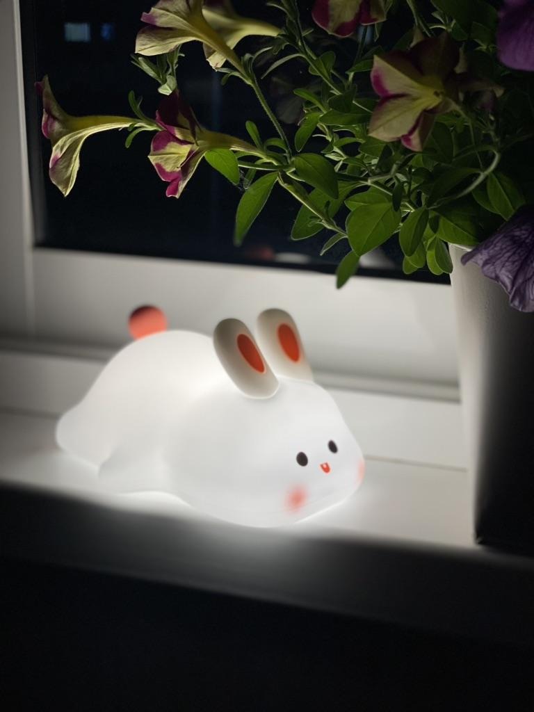 ארנבון™ | מנורת לילה לד מעוצבת