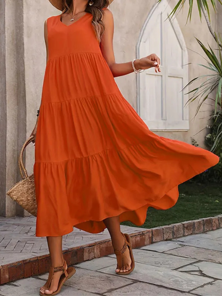 לורטה™ | שמלה ללא שרוולים קיץ