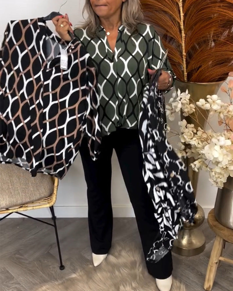 גרפיק™ | חולצה עם הדפס גרפי