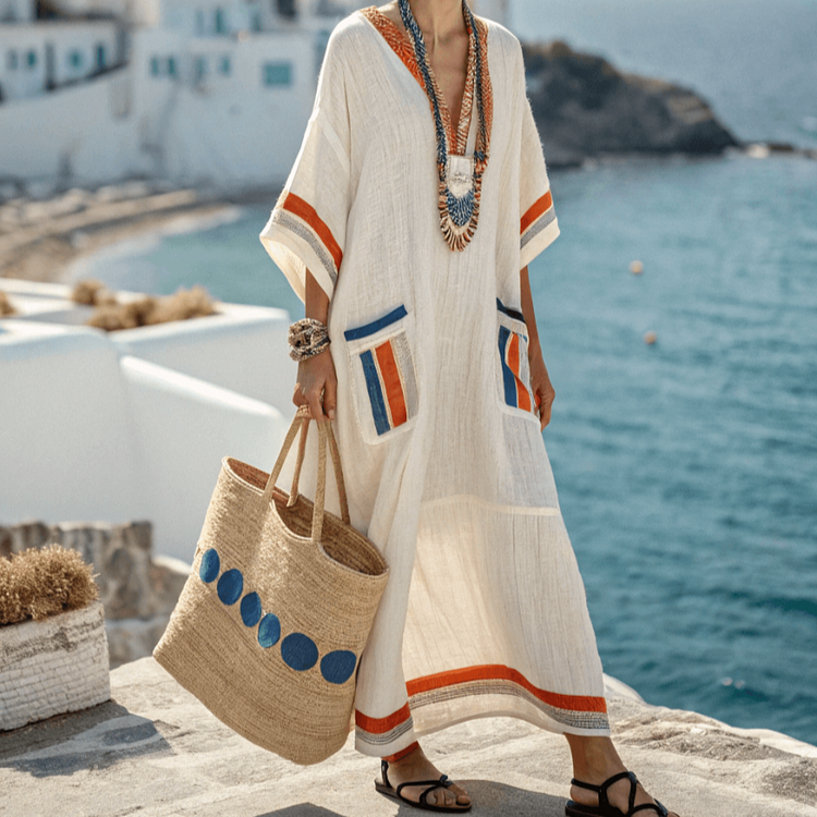 ליאורה™ | שמלת מידי ירוקה