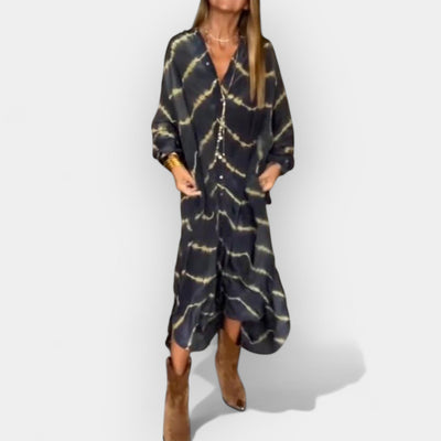 ליאורה™ | שמלת קיץ מודפסת