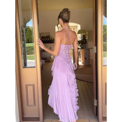 ליאורה™ | שמלת מקסי עם מלמולים