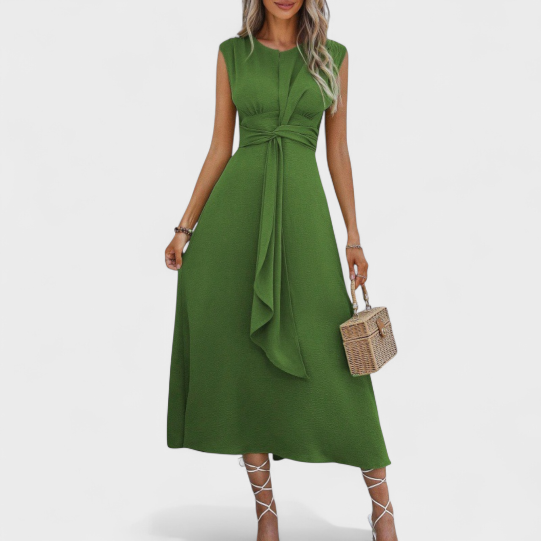 ארבל™ | שמלת מידי א-סימטרית