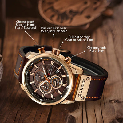 יונתן™ | שעון יד אלגנטי לגברים