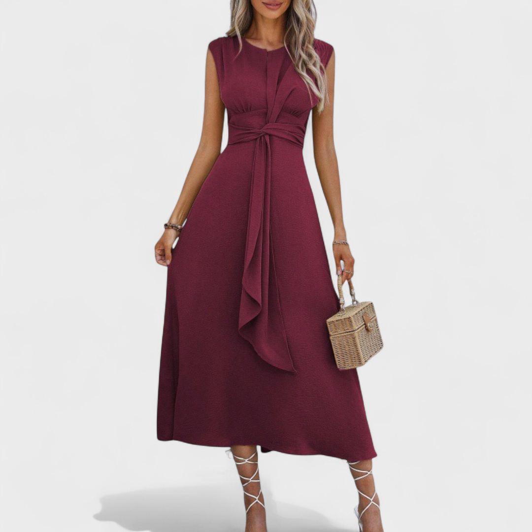 ארבל™ | שמלת מידי א-סימטרית