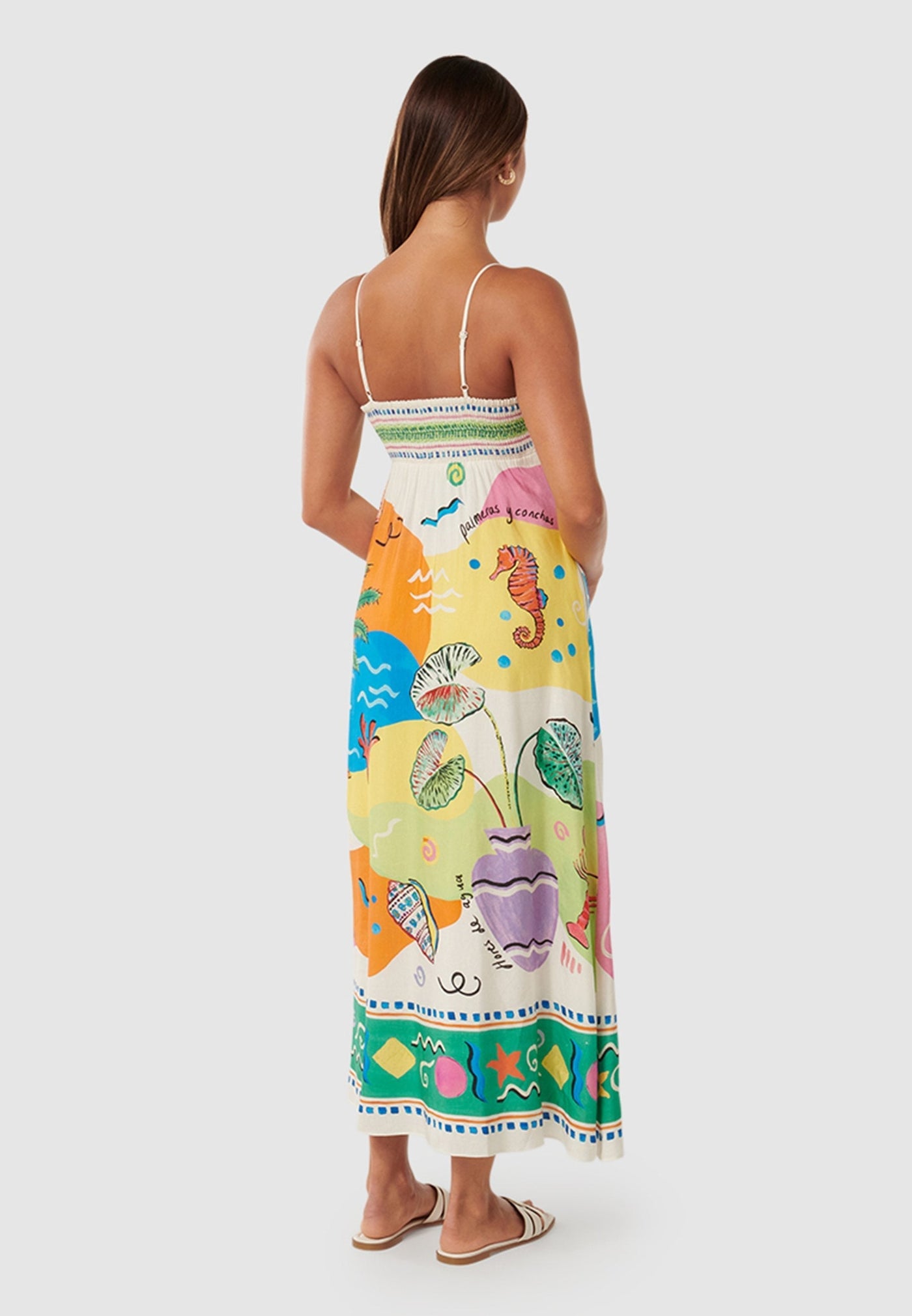 ליבי™ | שמלה ארוכה ללא שרוולים