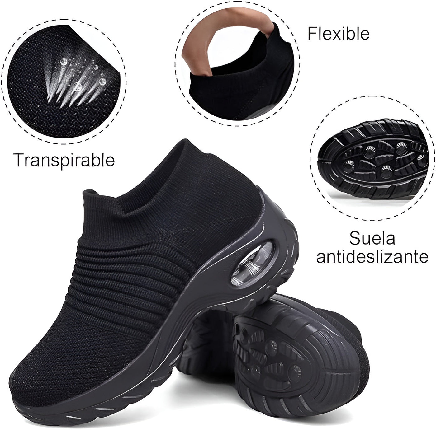 דפנה™ | נעלי סליפ-און ארגונומיות להקלה בכאבים