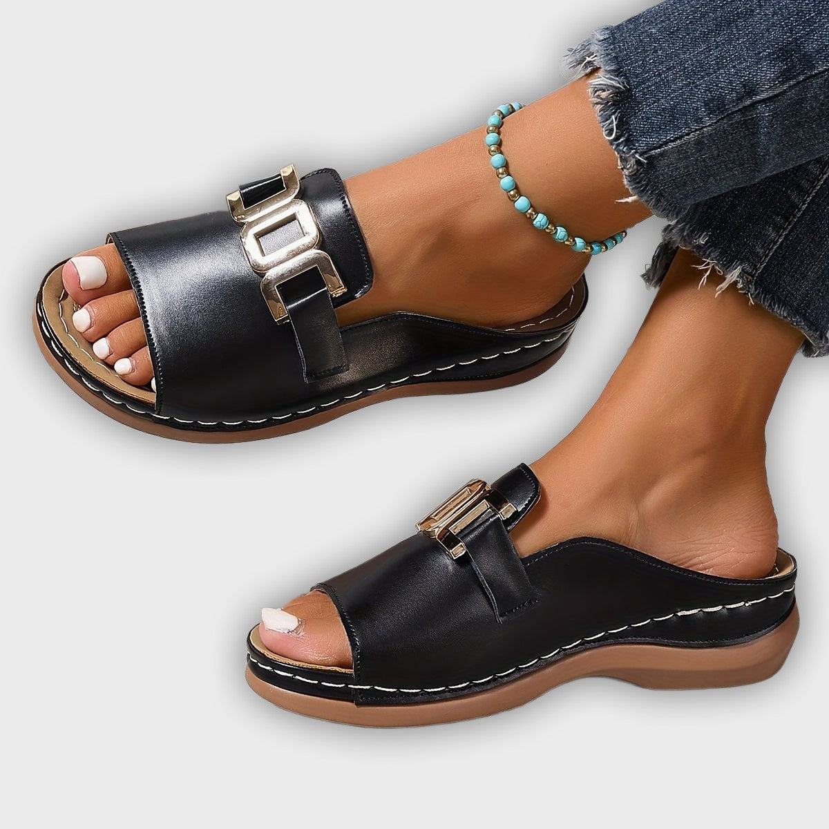 סנדלי Venesia™ אורטופדיים אופנתיים עם סוליית Stability+