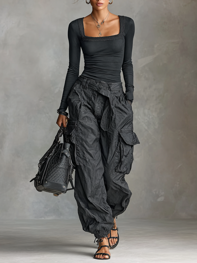 קארגו™ | סט שני חלקים עם מכנסיים רחבים