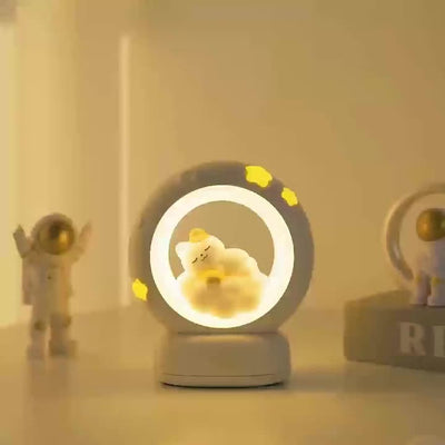 חתלתול™ | מנורת לילה לד חתול ישן