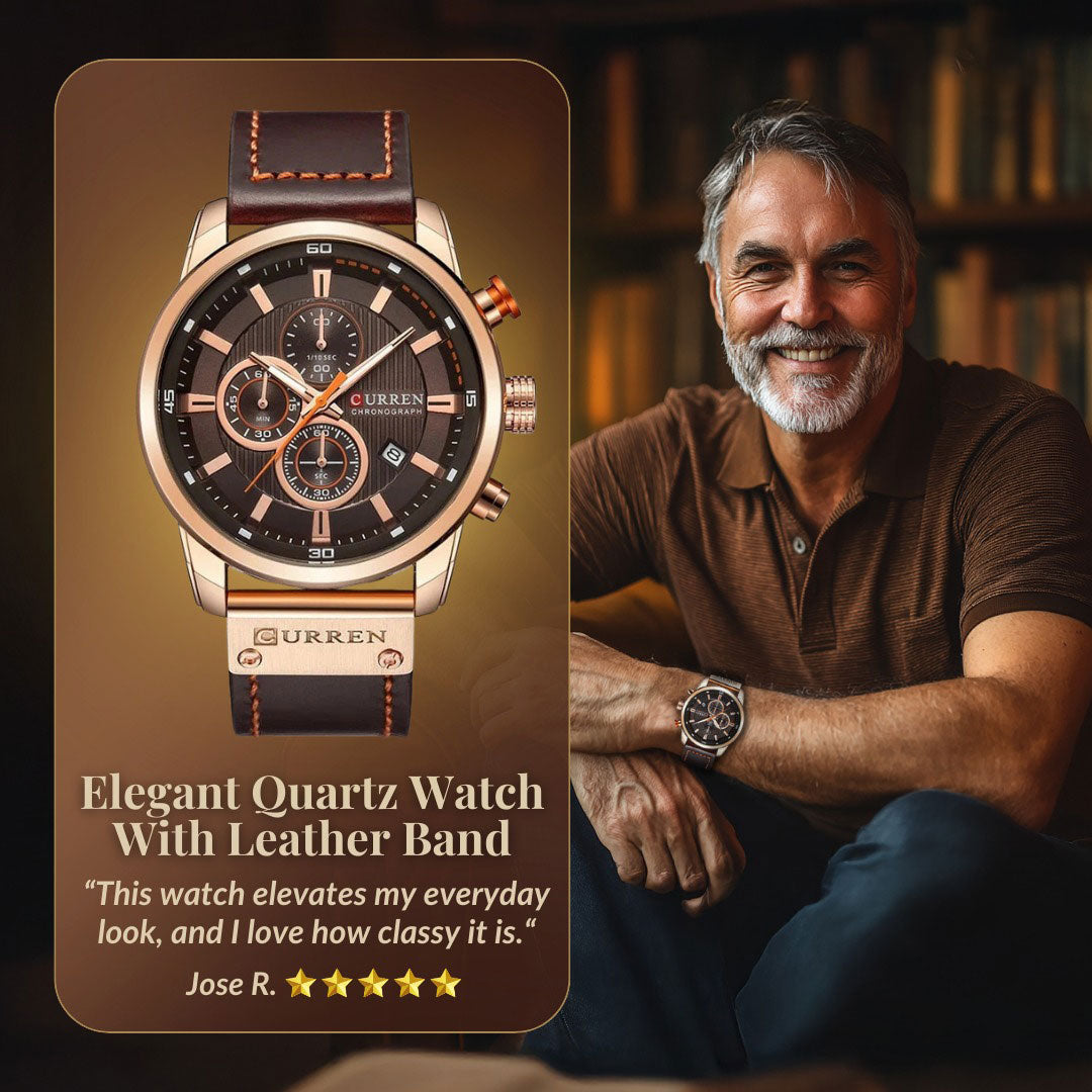 יונתן™ | שעון יד אלגנטי לגברים