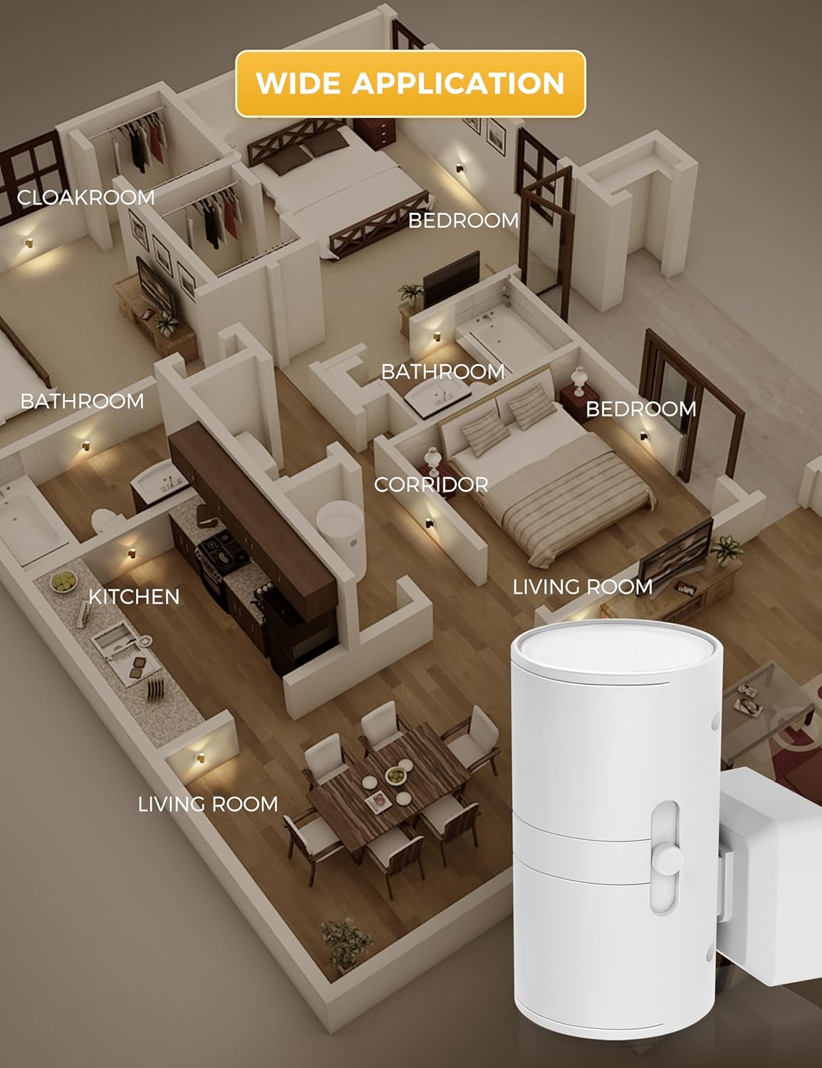 לומורה™ | מנורת גן סולארית