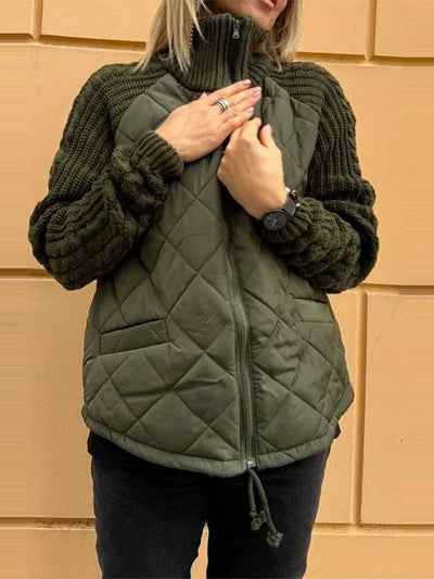 פאצ’™ | ג’קט קז’ואל בשילוב טלאים