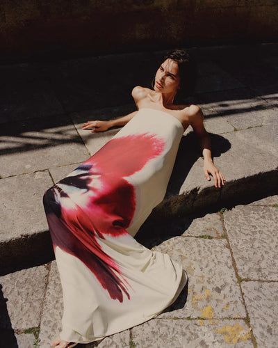 ניה™ | שמלת מקסי מודפסת