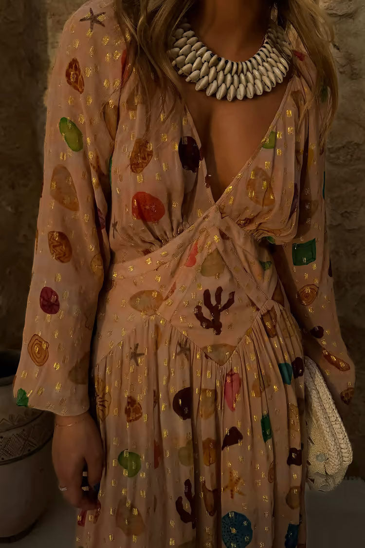 ליאורה™ | שמלת מקסי נוצצת