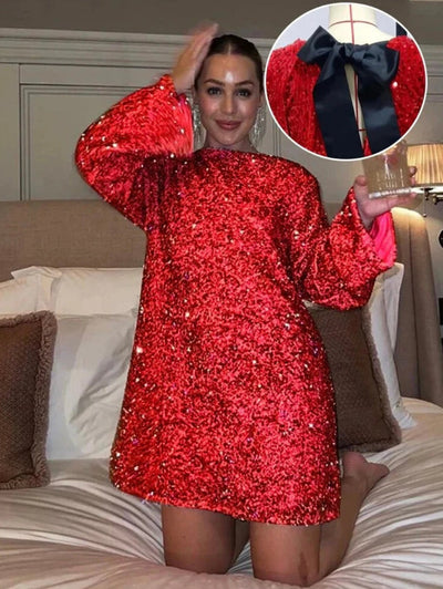 לומינה™ | שמלה מנצנצת וזוהרת