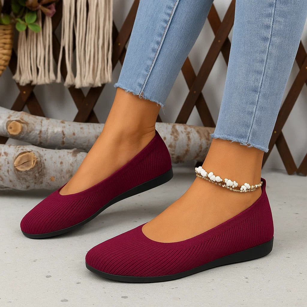 ליה™ | נעלי בובה שטוחות