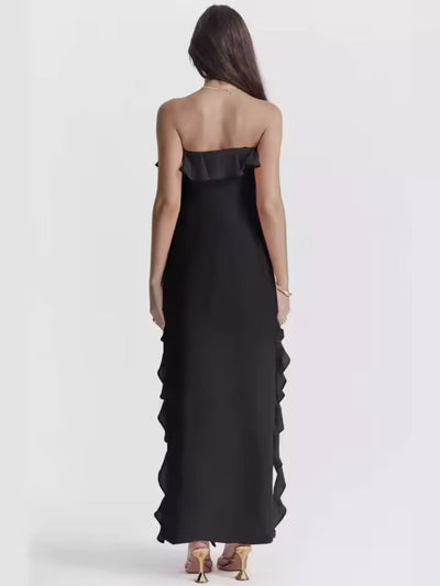 סלינה™ | שמלת ערב ארוכה עם עיטורים