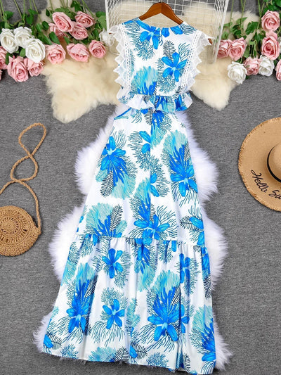 מרג'י™ | שמלת תחרה ללא שרוולים