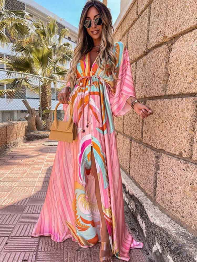 אלגרה™ | שמלת קיץ צבעונית