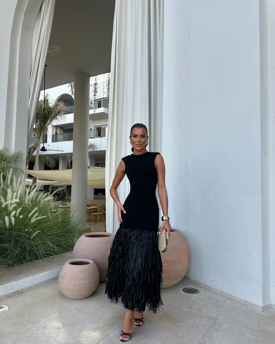 לורן™ | שמלת מקסי זורמת