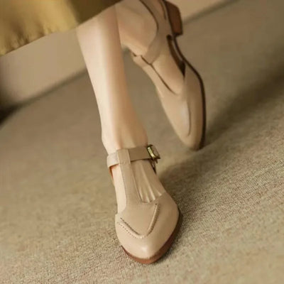 מיה™ | נעלי עקב עם אבזם