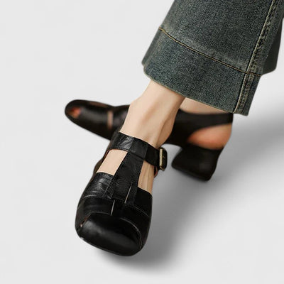 מדילין™ | סנדלים עור אלגנטיים