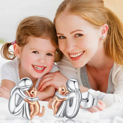 מיאו™ | עגילי חיבוק חתול