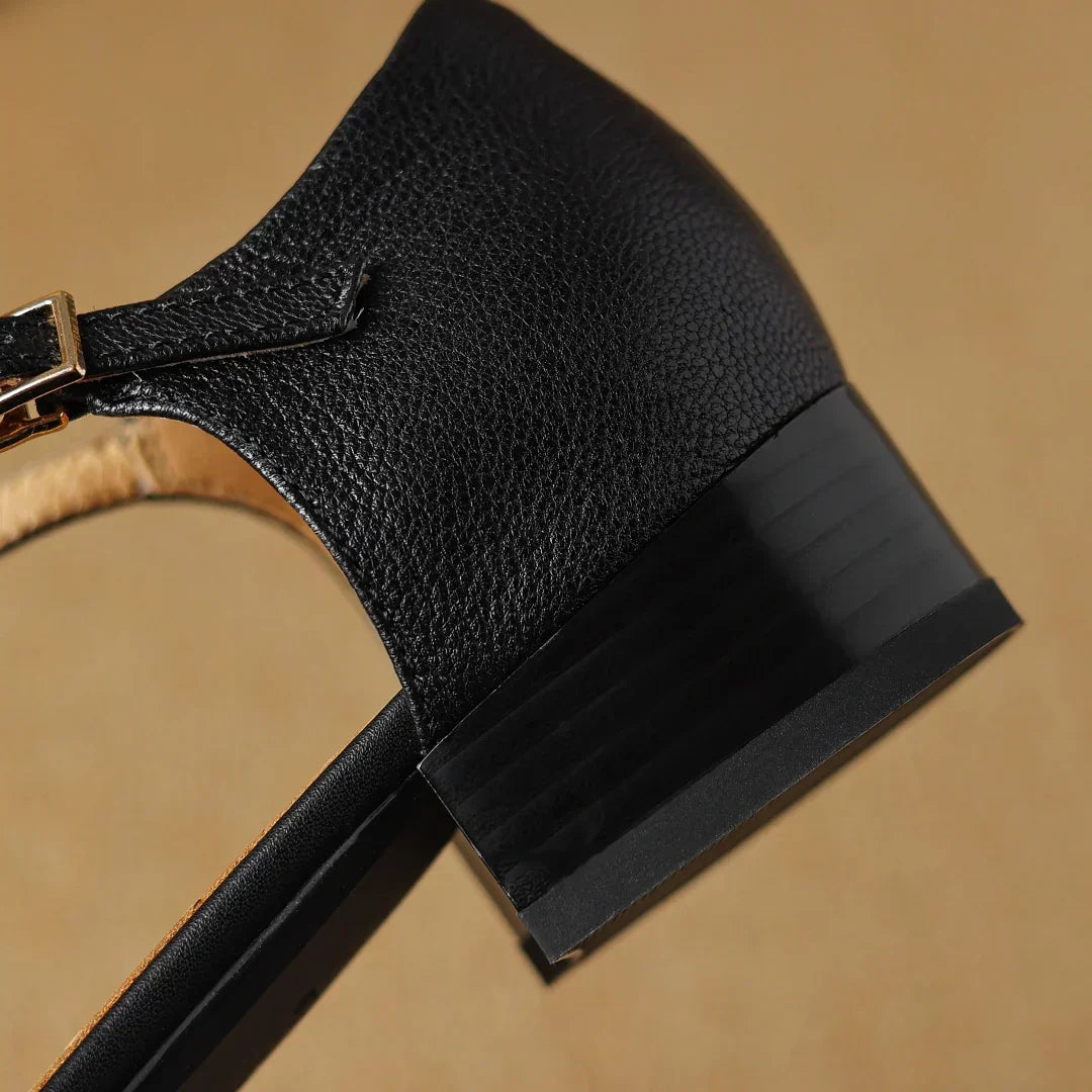 דניאלה™ | נעלי T-Bar מודרניות שטוחות