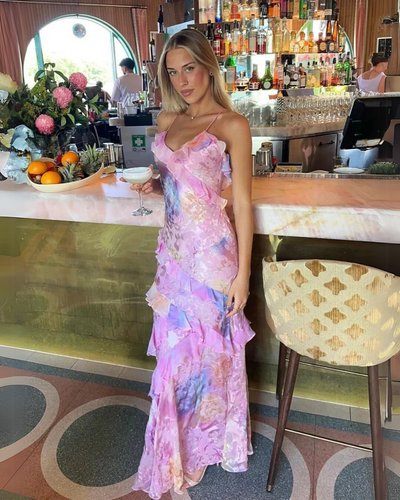 ביאטריס™ | שמלת רפלס חלומית