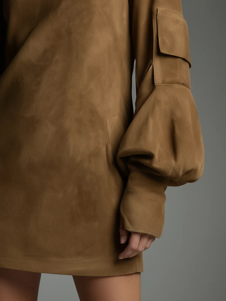 ליאן™ | שמלת מיני רפויה