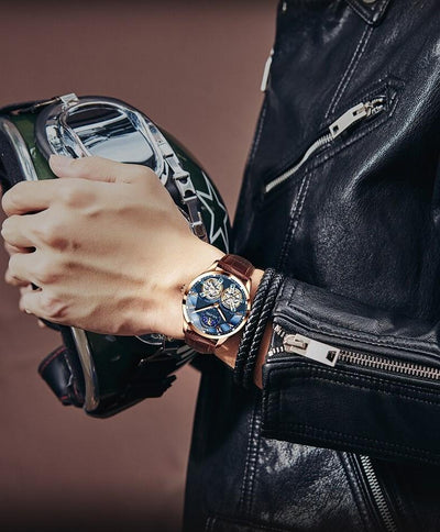 יונתן™ | שעון טורבילון מכני לגברים