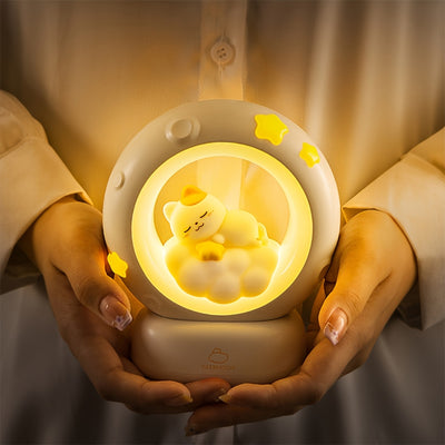 חתלתול™ | מנורת לילה לד חתול ישן