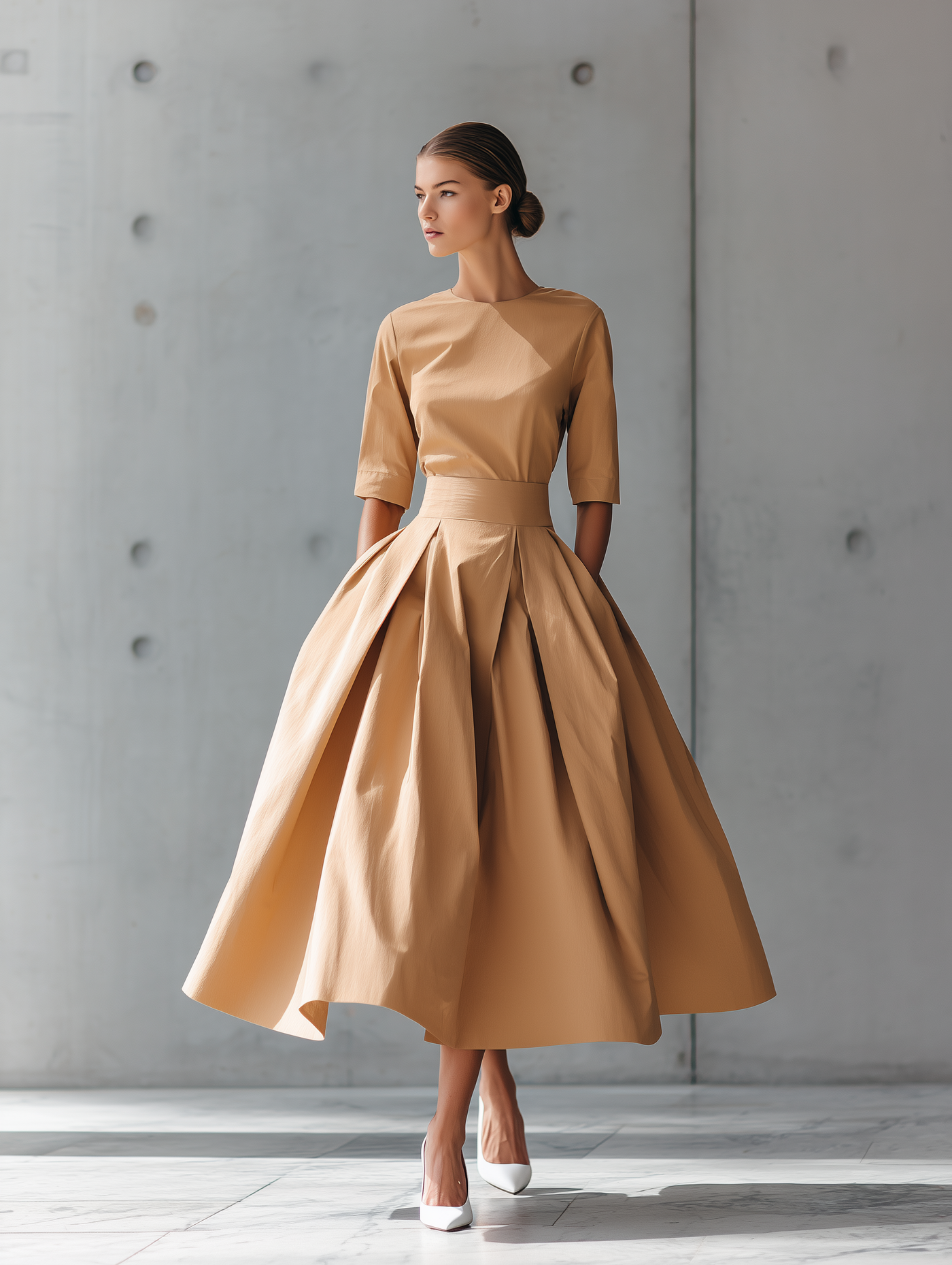 כותנה™ | שמלת מקסי רכה ונשית