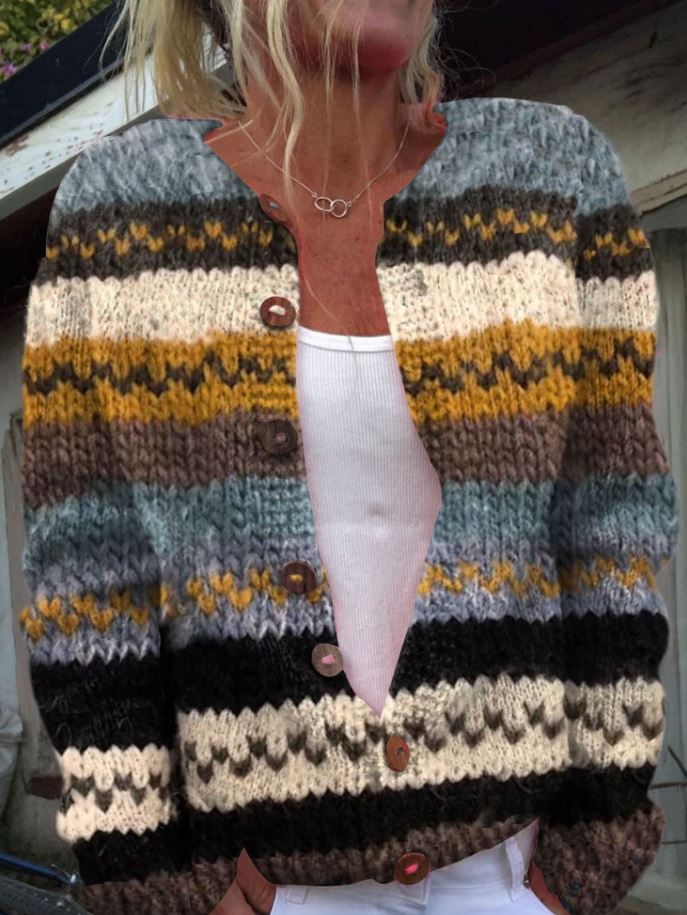 לונה™ | קרדיגן צבעוני