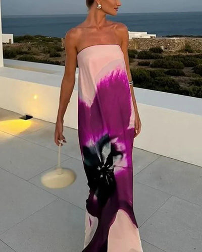 ניה™ | שמלת מקסי מודפסת