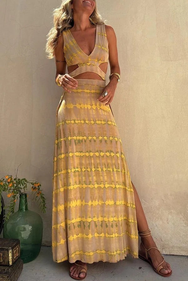 ליאורה™ | שמלת ספליט אלגנטית