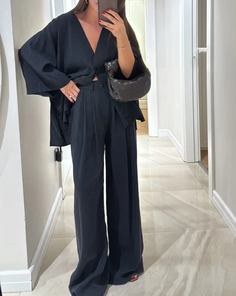 ליאה™ | סט תואם עם מפתח V