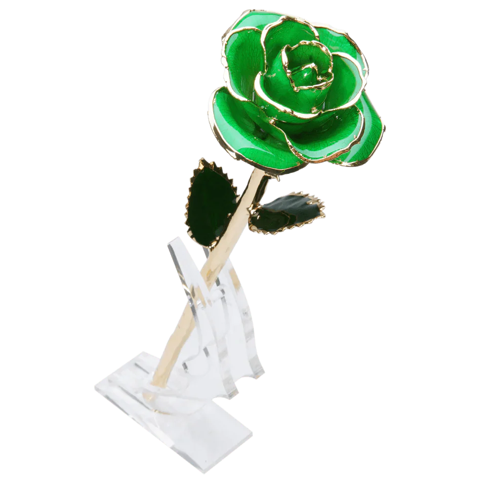 ורד מצופה זהב 24 קראט™ | מתנה רומנטית מושלמת