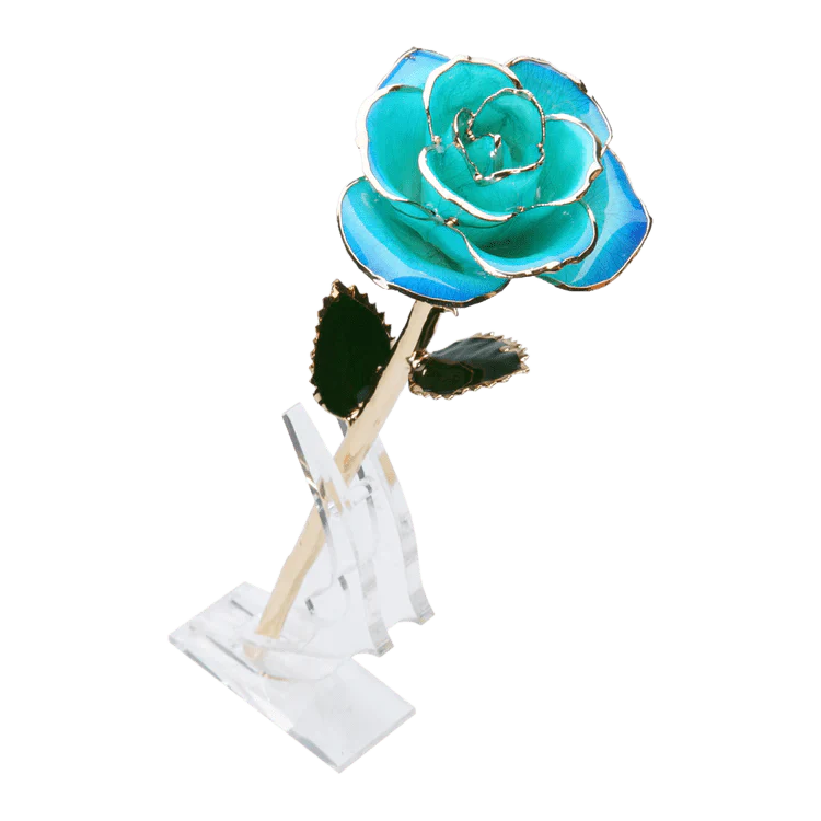 ורד מצופה זהב 24 קראט™ | מתנה רומנטית מושלמת