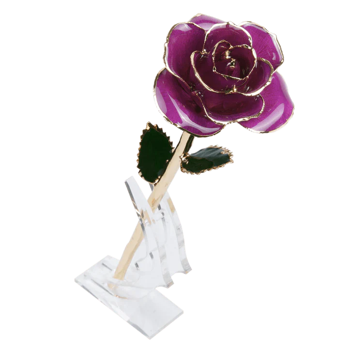 ורד מצופה זהב 24 קראט™ | מתנה רומנטית מושלמת