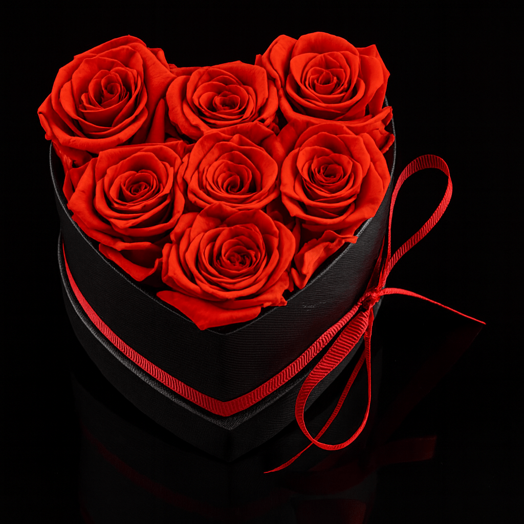 לבנדי™ | זר לבבות נצחיים