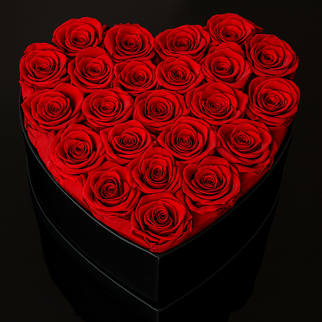 לבנדי™ | זר לבבות נצחיים