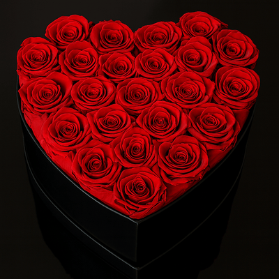 לבנדי™ | זר לבבות נצחיים