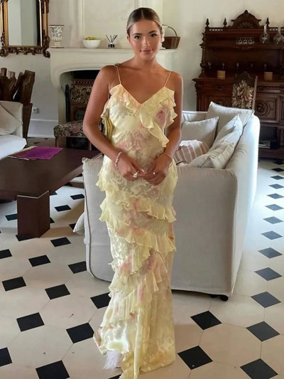 ביאטריס™ | שמלת רפלס חלומית